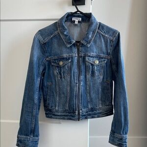 Express Women's Blue Jean Jacket